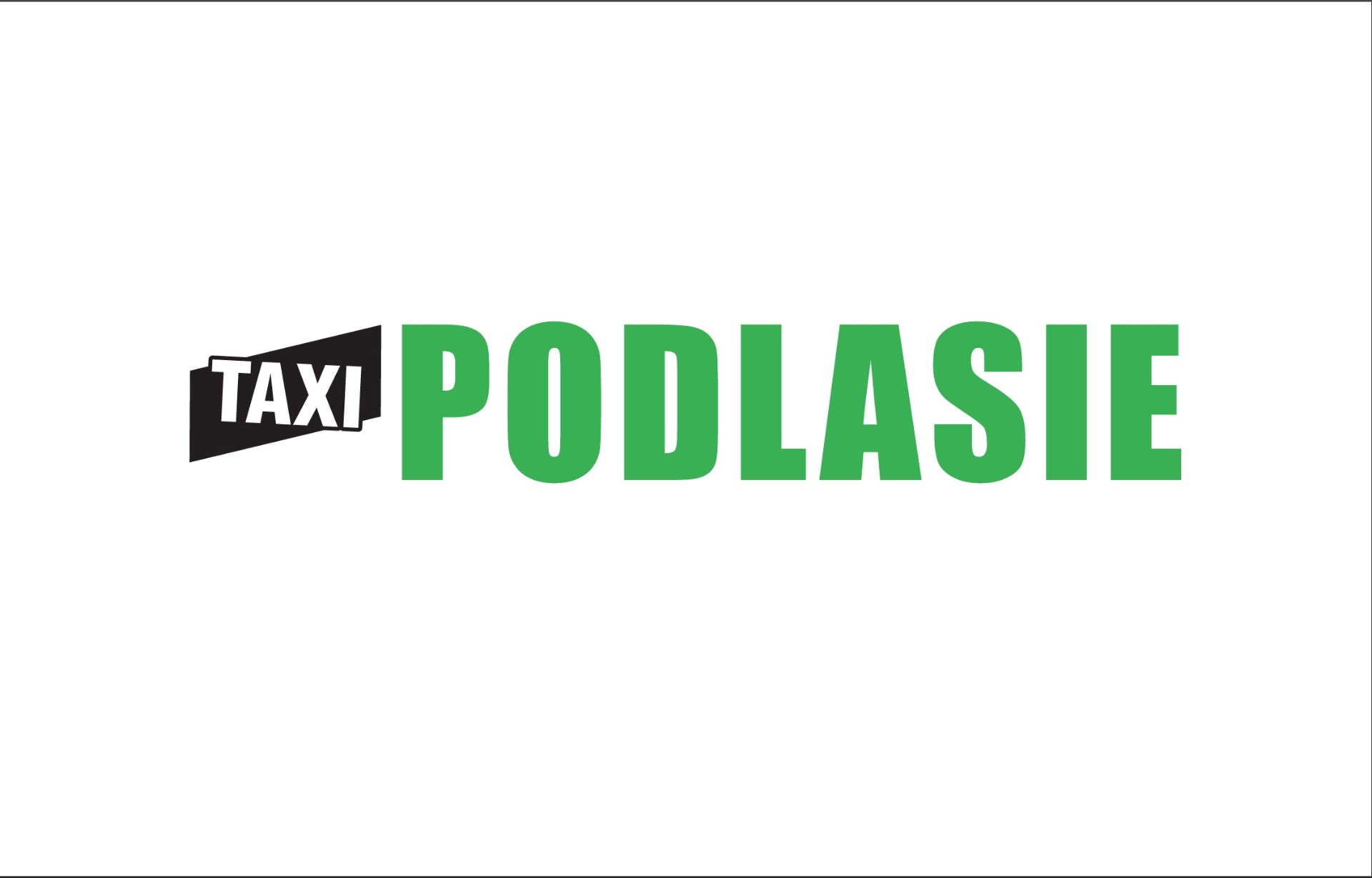 Logo Taxi Podlasie — sygnet na białym tle